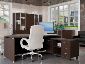 Комплект офисной мебели Президент-ПРО в Назарово - nazarovo.mebel-nsk.ru | фото