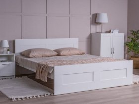 Кровать двуспальная 1,6м Сириус в Назарово - nazarovo.mebel-nsk.ru | фото