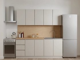 Кухонный гарнитур Мори 2,0 м (сатин) в Назарово - nazarovo.mebel-nsk.ru | фото