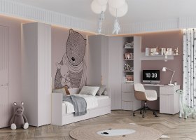 Модульная детская «Тефия» (тефия/софт сантьяго) в Назарово - nazarovo.mebel-nsk.ru | фото