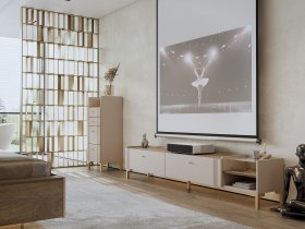 Модульная гостиная Одетта (дуб эндгрей/меланж) в Назарово - nazarovo.mebel-nsk.ru | фото