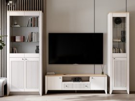 Модульная стенка Валенсия в Назарово - nazarovo.mebel-nsk.ru | фото