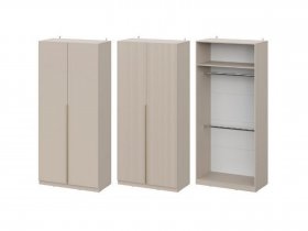 Шкаф ШК-100 Эккервуд (меланж) в Назарово - nazarovo.mebel-nsk.ru | фото