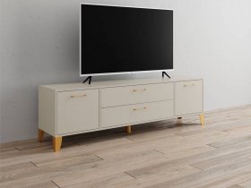 Тумба под ТВ Парус-13 (кашемир) в Назарово - nazarovo.mebel-nsk.ru | фото